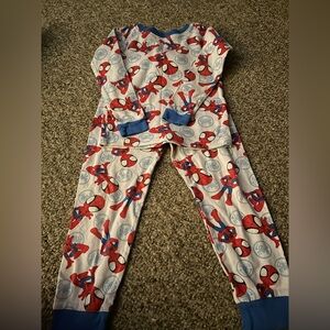 Spiderman Kids Pajama Set - Red & Blue